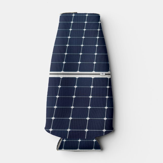 Rafraichisseur De Bouteilles Image amusante du panneau d'énergie solaire (Devant)