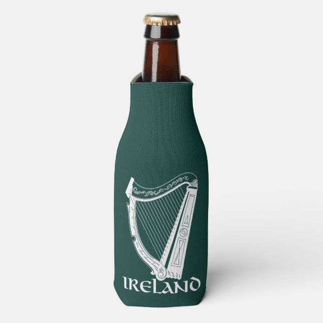 Rafraichisseur De Bouteilles Irlande Harp Design, Irish Harp (Bottle Devant)