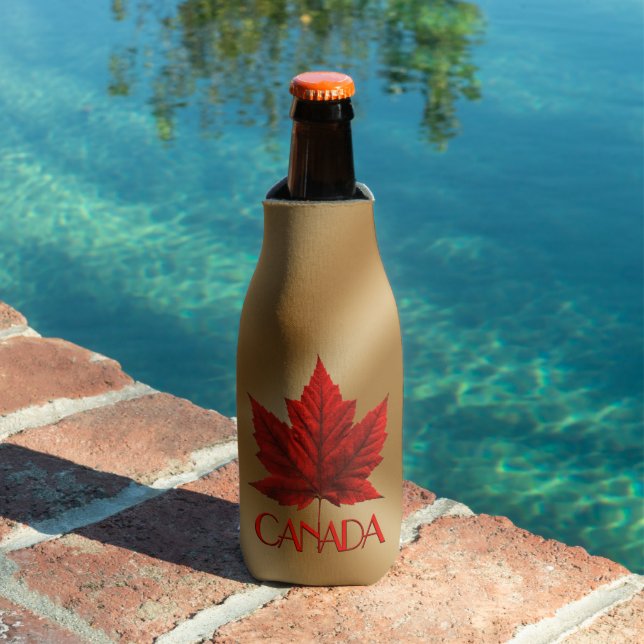 Rafraichisseur De Bouteilles Isolateur personnalisé pour souvenir Canada (Piscine in situ)