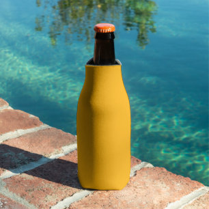 Rafraichisseur De Bouteilles Jaune Verge d'Or Automne Couleur Uni