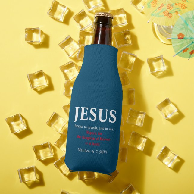 Rafraichisseur De Bouteilles Jésus Commença À Prêcher. Matthieu 4:17 (Été in situ)