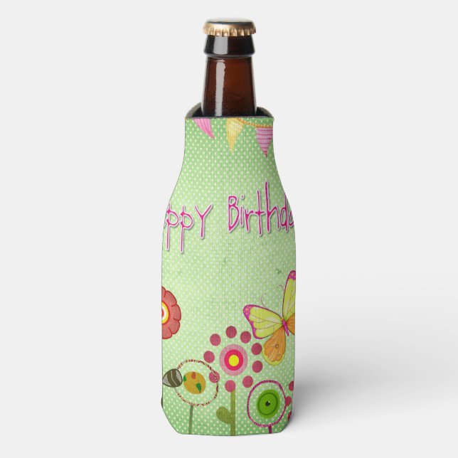 Rafraichisseur De Bouteilles Joyeux anniversaire (Bottle Devant)