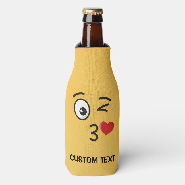 Rafraichisseur De Bouteilles Le visage Jetant un baiser (Bottle Devant)