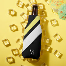 Lignes diagonales initiales personnalisées en noir