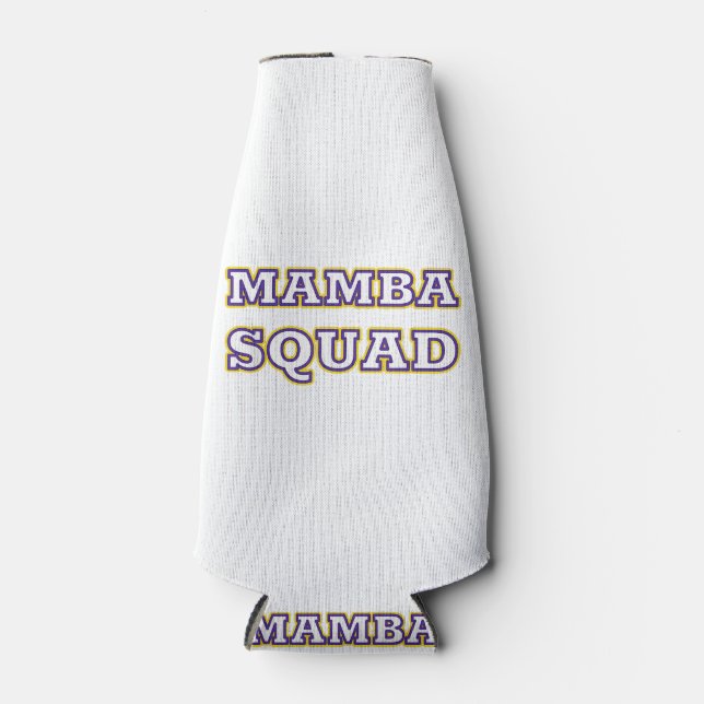 Rafraichisseur De Bouteilles Mamba Squad drôle Vêtements pour Amateur de serpen (Devant)