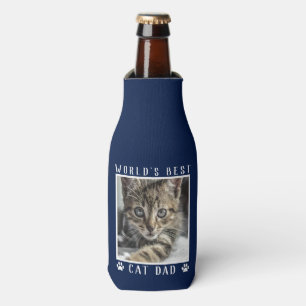 Rafraichisseur De Bouteilles Meilleur Chat Papa Empreintes de pattes Photo pour