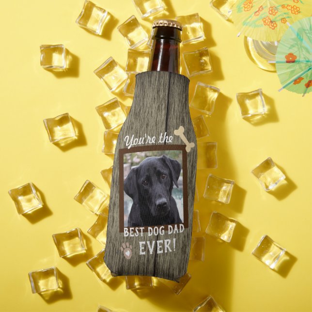 Rafraichisseur De Bouteilles Meilleur Chien Papa Jamais Une Photo Peut Rafraîch (Été in situ)