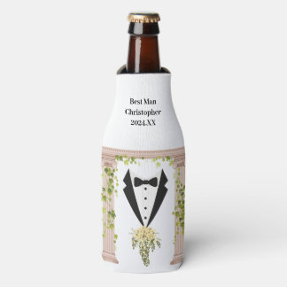 Rafraichisseur De Bouteilles Meilleur Homme Tuxedo flore Mariage arche de la fê