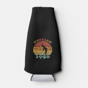 Rafraichisseur De Bouteilles Mens 70e anniversaire Gift Golfer Vintage 1950 Gol