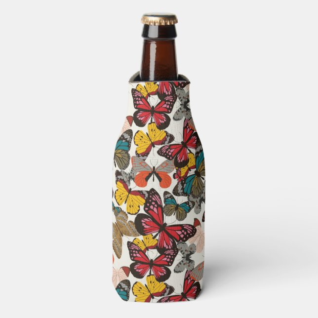Rafraichisseur De Bouteilles Modèle floral rétro 3 (Bottle Devant)
