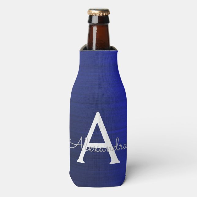 Rafraichisseur De Bouteilles Mongram de Silver Navy (Bottle Devant)