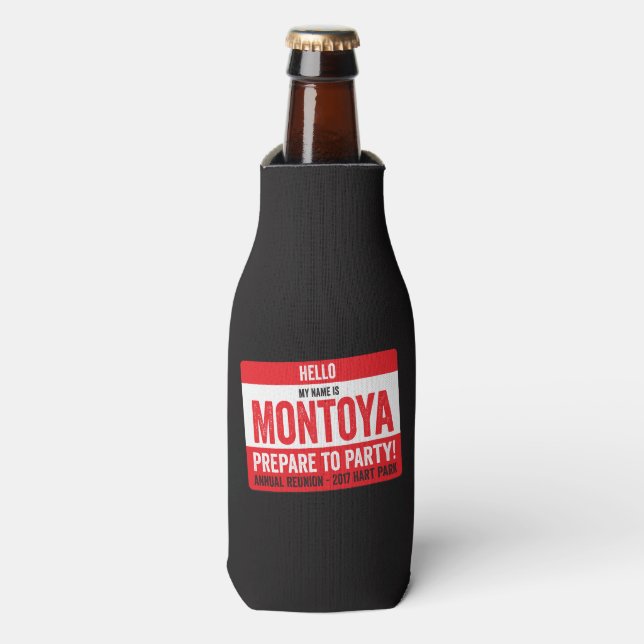 Rafraichisseur De Bouteilles Montoya Reunion 2017 - Préparez-vous à la fête ! (Bottle Devant)