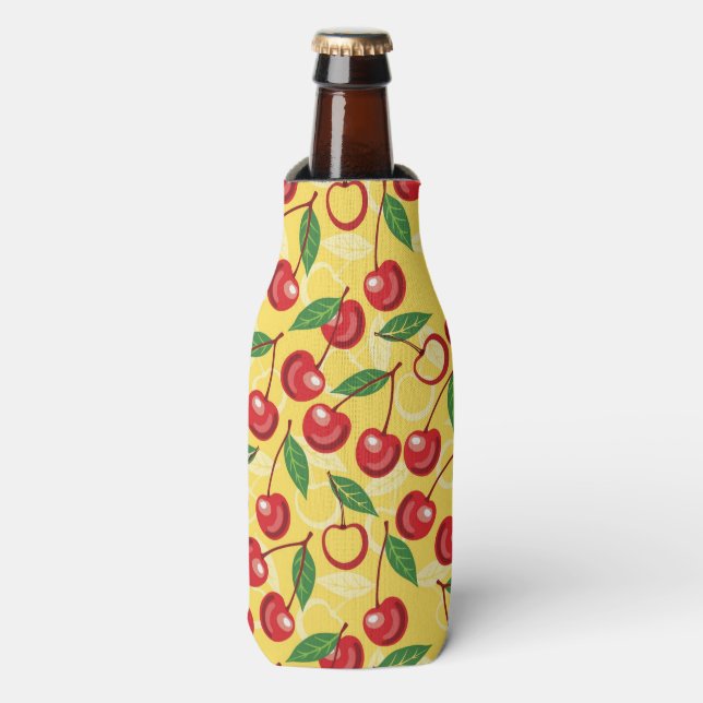 Rafraichisseur De Bouteilles Motif cerise (Bottle Devant)