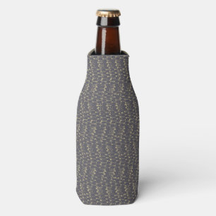 Rafraichisseur De Bouteilles motif de flèche minimaliste bleue et jaune
