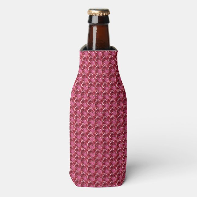 Rafraichisseur De Bouteilles Motif rose (Bottle Devant)