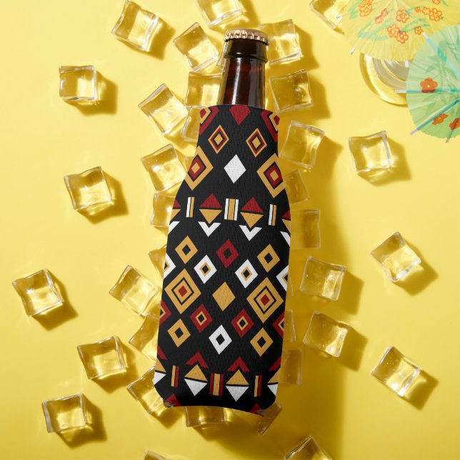 Rafraichisseur De Bouteilles Motif triangulaire géométrique (Été in situ)
