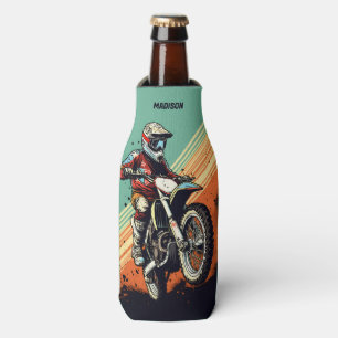 Rafraichisseur De Bouteilles Motocross de nom personnalisé