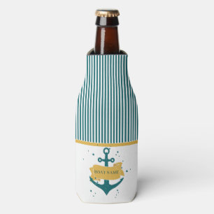 Rafraichisseur De Bouteilles Nom du bateau nautique Personnalisé