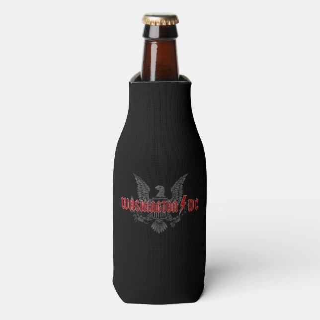 Rafraichisseur De Bouteilles Parodie patriotique de heavy metal : Washington DC (Bottle Devant)