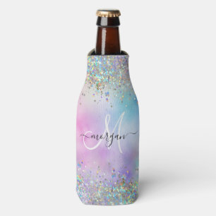 Rafraichisseur De Bouteilles Parties scintillant holographique Rainbow Pastels 