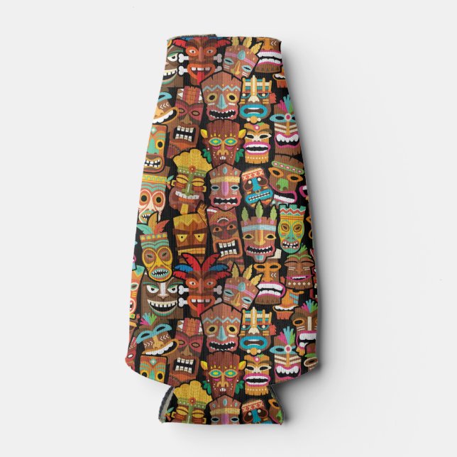 Rafraichisseur De Bouteilles Pattern de Tiki (Devant)
