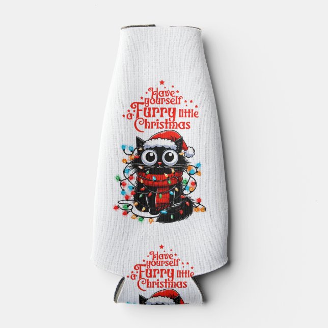 Rafraichisseur De Bouteilles Petit Noël Furry (Devant)