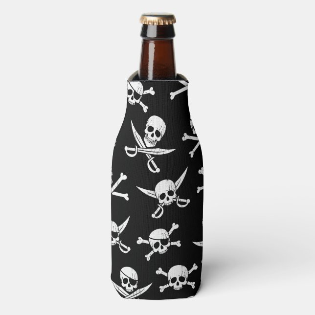RAFRAICHISSEUR DE BOUTEILLES PIRATE LES COMPÉTENCES ET LES OS (Bottle Devant)