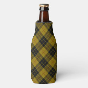 Rafraichisseur De Bouteilles Plaque noire jaune tartan MacLeod