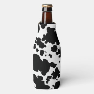 Rafraichisseur De Bouteilles Plaques de vache noire modernes Imprimer
