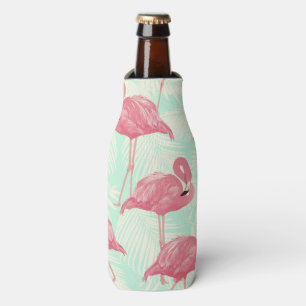 Rafraichisseur De Bouteilles Preppy Chic Elegant Pink Flamingo Motif