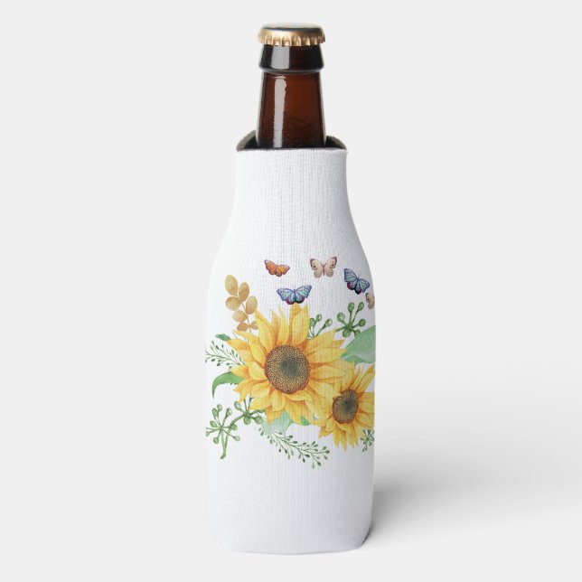 Rafraichisseur De Bouteilles printemps de tournesol (Bottle Devant)