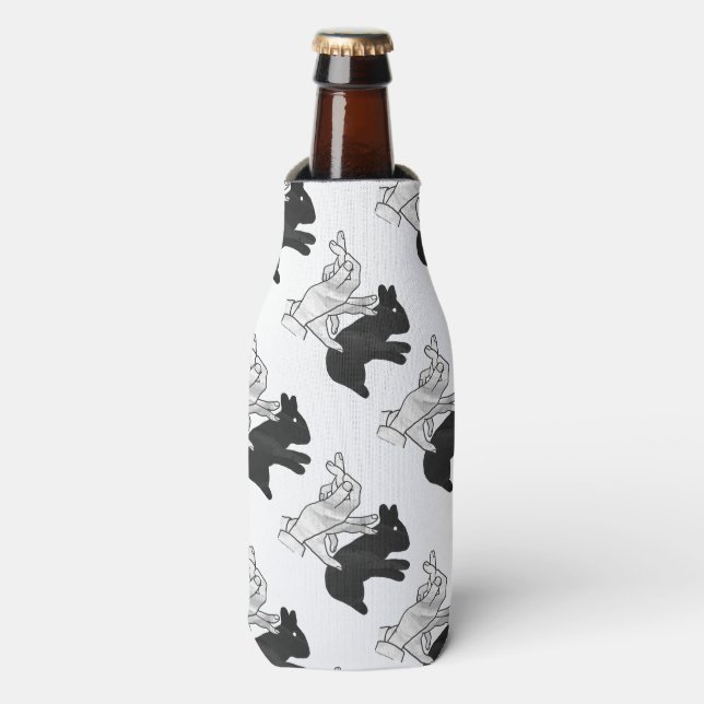Rafraichisseur De Bouteilles Rabbit Silhouette main (Bottle Devant)