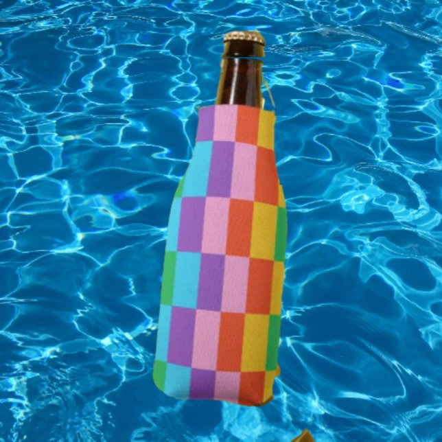 Rafraichisseur De Bouteilles Rainbow Steps Blocks Motif Beverage Cooler (Créateur téléchargé)