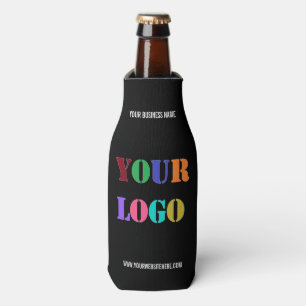 Rafraichisseur De Bouteilles Refroidisseur de bouteille avec texte de logo ou d