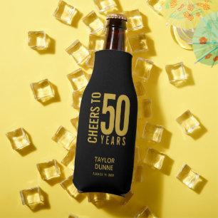 Rafraichisseur De Bouteilles Salutations à 50 ans Anniversaire