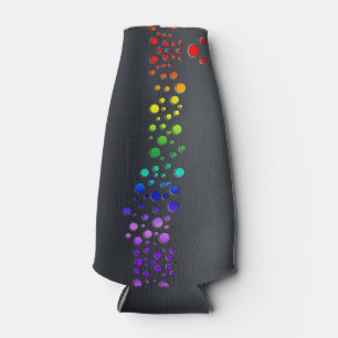 Rafraichisseur De Bouteilles SlipperyJoe's scribbled love word rainbow gradient
