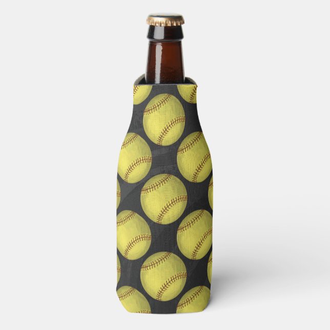 Rafraichisseur De Bouteilles Softball motif (Bottle Devant)