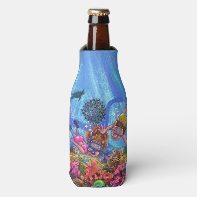 Rafraichisseur De Bouteilles Sous la mer (Bottle Devant)