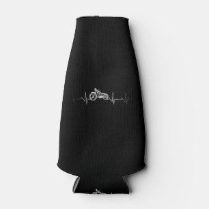 Rafraichisseur De Bouteilles T-shirt Coeur Moto - J'aime mon Motorcyl