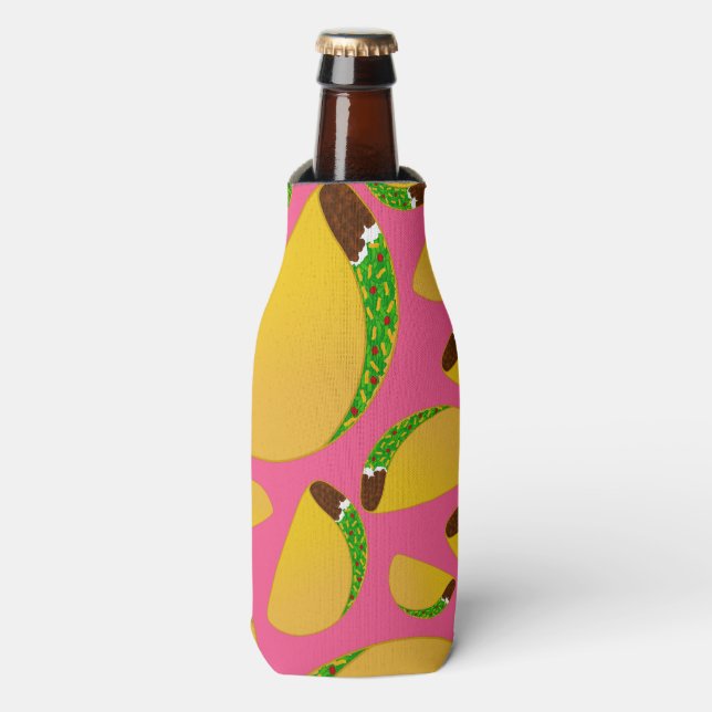 Rafraichisseur De Bouteilles tacos roses (Bottle Devant)