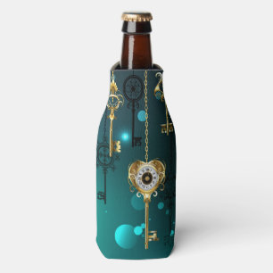 Rafraichisseur De Bouteilles Touches de squelette antique sur Arrière - plan ve