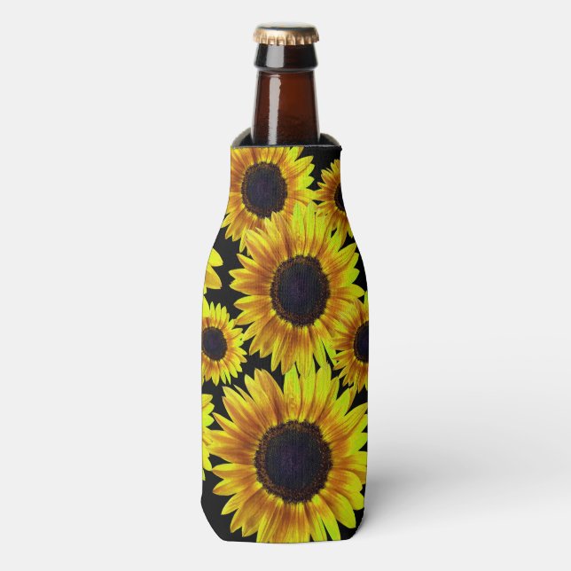 Rafraichisseur De Bouteilles Tournesol jaune vif (Bottle Devant)