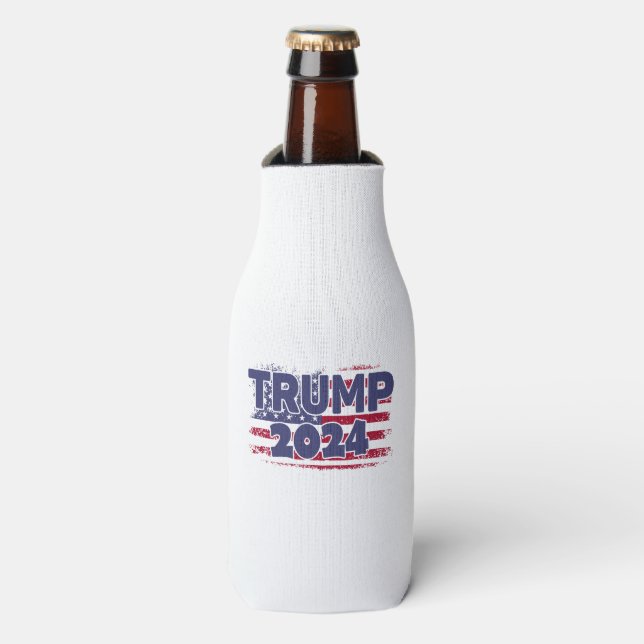 Rafraichisseur De Bouteilles Trump 2024 Amérique (Bottle Devant)