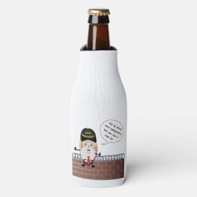 Rafraichisseur De Bouteilles Trump Border Patrol Trumpty Dumbty (Bottle Devant)