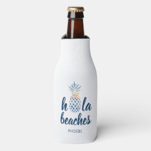 Rafraichisseur De Bouteilles Vacances sur la plage au bord de la mer à l'ananas