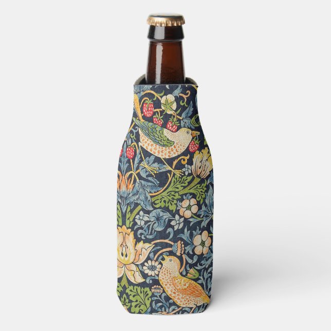 Rafraichisseur De Bouteilles William Morris Strawberry Thief Motif floral (Bottle Devant)