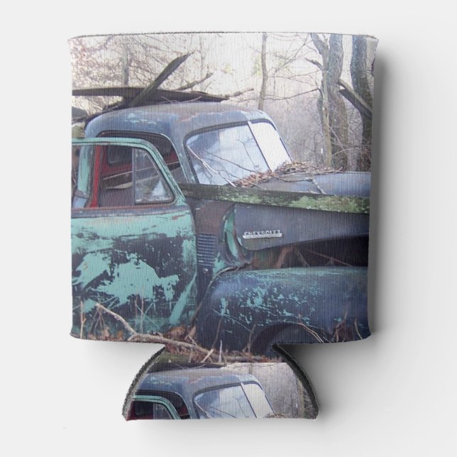 Rafraichisseur De Cannettes Ancien Camion Retro abandonné (Devant)