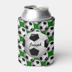 Rafraichisseur De Cannettes Ballon de football personnalisé sur le motif du