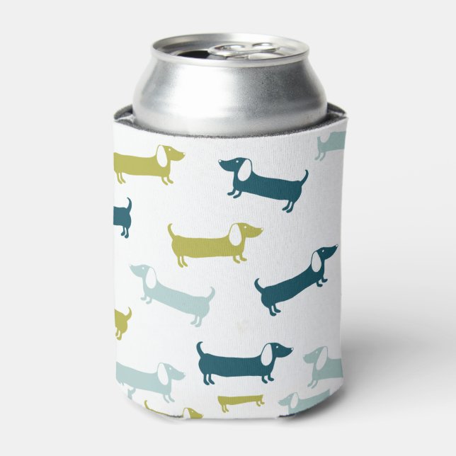 Rafraichisseur De Cannettes Beaux dachshunds en grandes couleurs (Can devant)