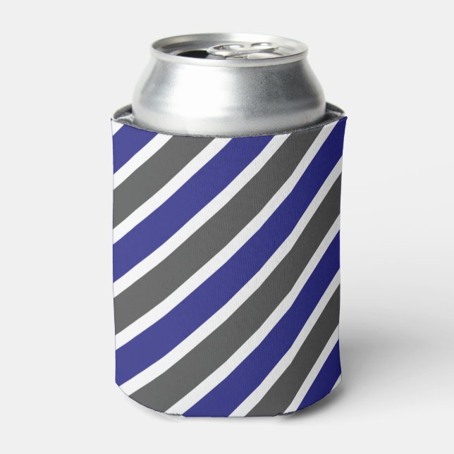 Rafraichisseur De Cannettes Bleu et gris foncé de minuit (Can devant)